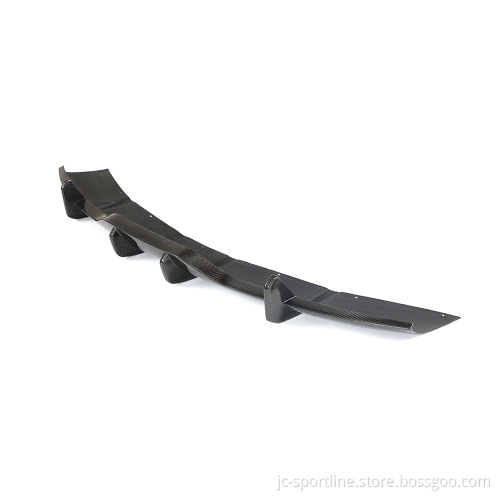 JC Sportline Carbon Fiber Rear Diffuser for Tesla Model S Plaid 2021-2023
